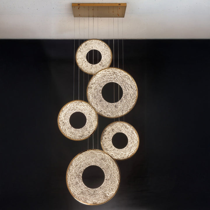 Galactic Halo Pendant light