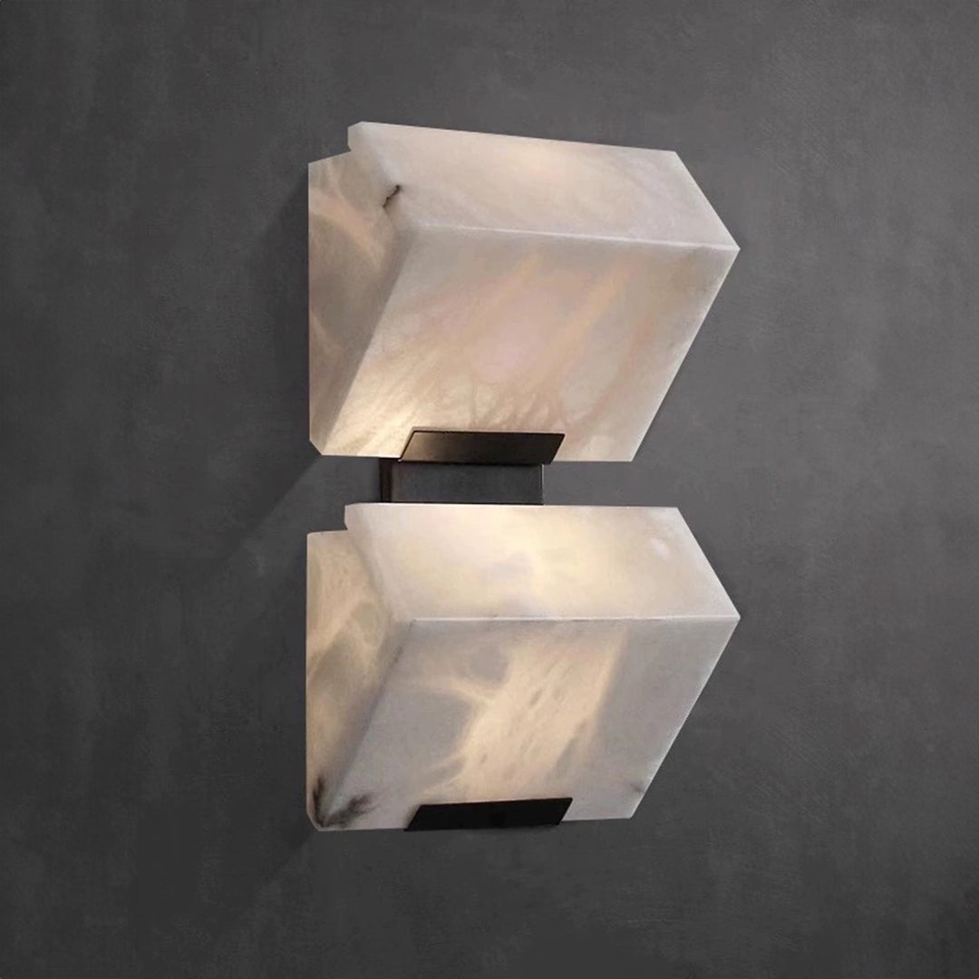 Valencia 2 Alabaster Wall Lamp