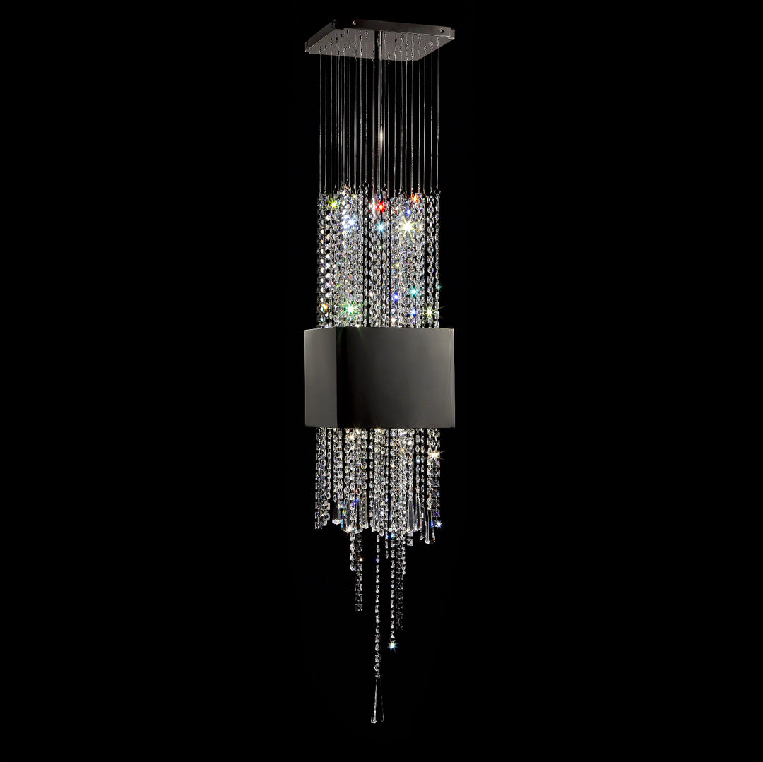 Ethereal Cascade Crystal Pendant