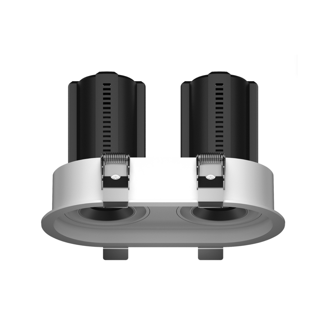 Classic Double DL10 Ø75 Multifunction Recessed Spotlight