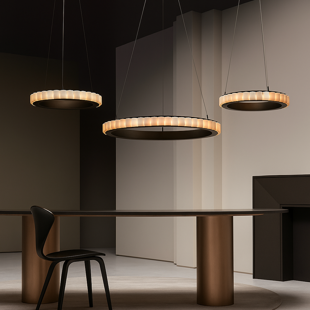 Mystic Alabaster Pendant light