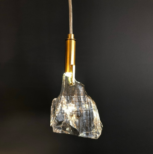 Amorphous Crystal Custom Pendant light