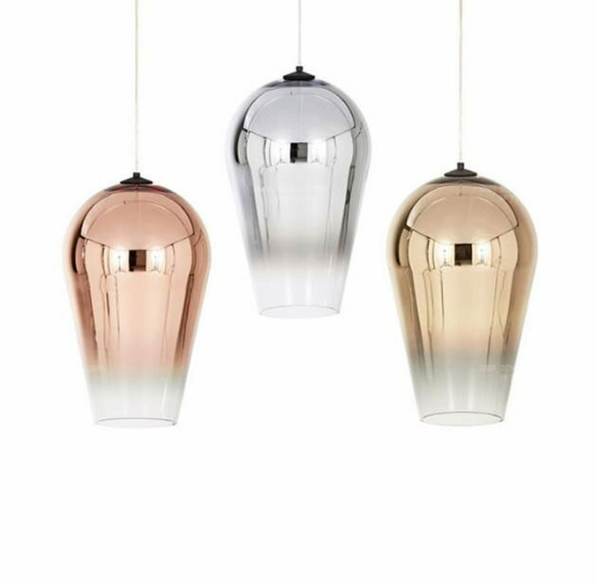 Gradient Glass Pendant Light