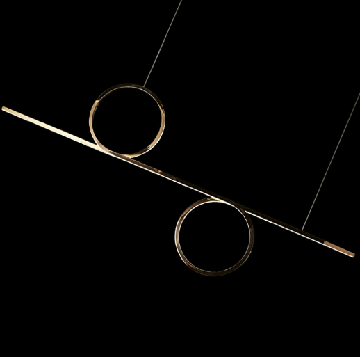 Phillipe 6 Linear Pendant light 2000mm D