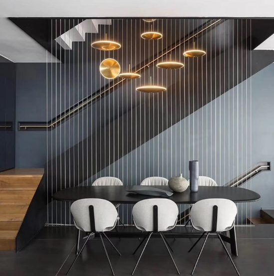 UFO Vertical Pendant light D