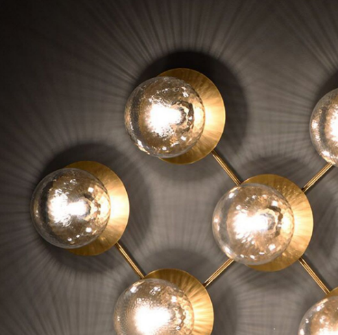 Lustre Wall Grid - Ceiling Light