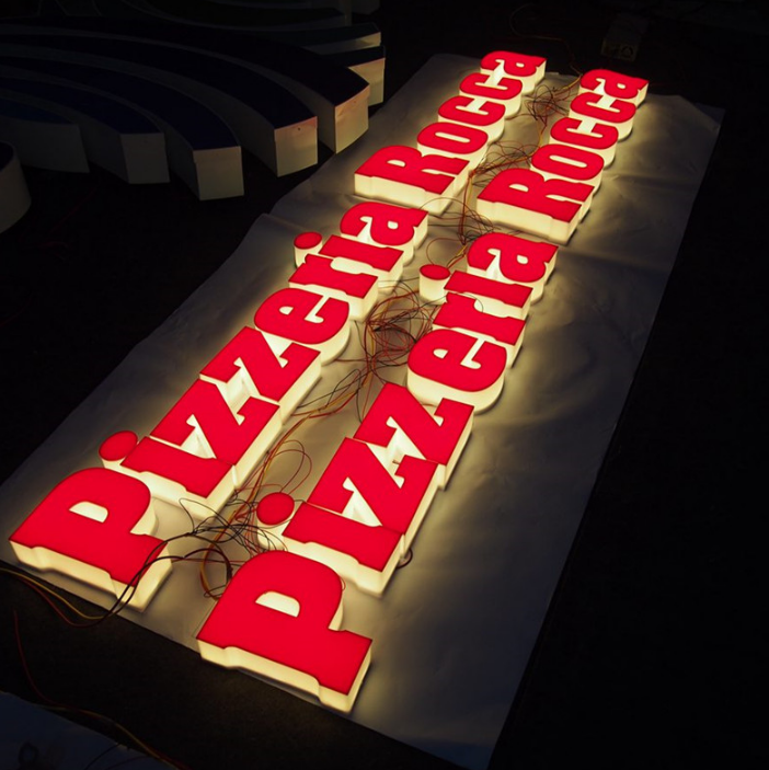 Lucretia Sign 3D LED Acrylic Letter Signs