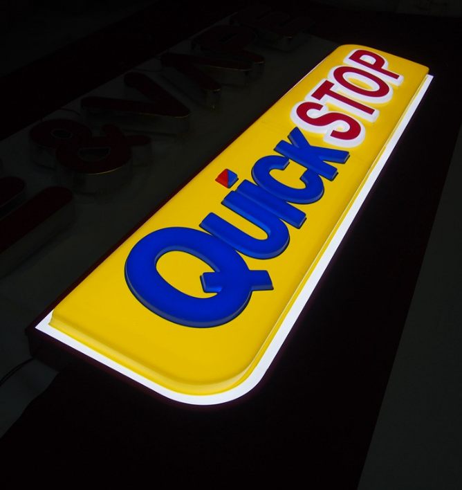 Lucretia Sign 3D LED Resin Letter Light Box