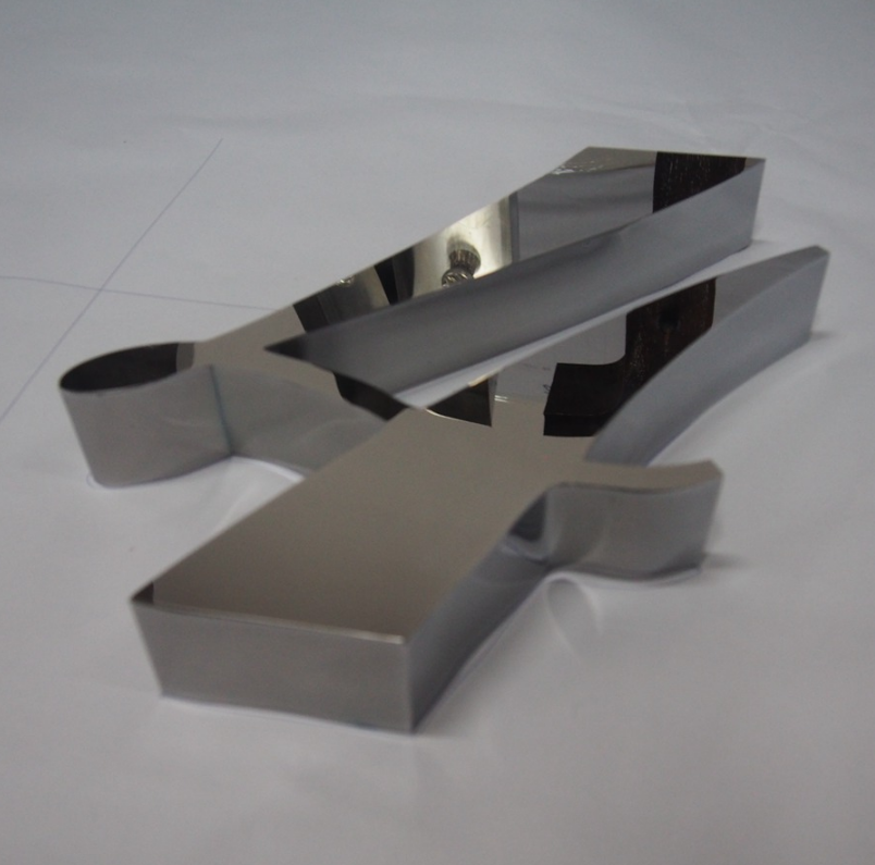 Lucretia Sign 3D Stainless Steel Channel Letter Sign