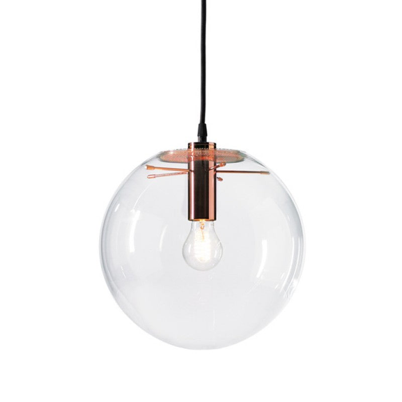 Harper Glass Pendant Lamp -Copper D
