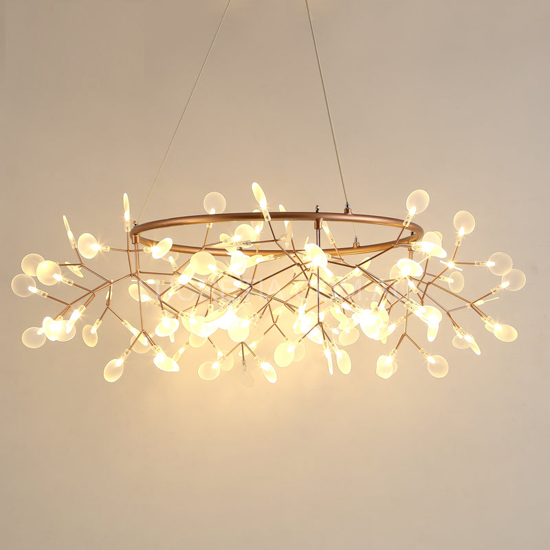 Willow Round Suspension Light