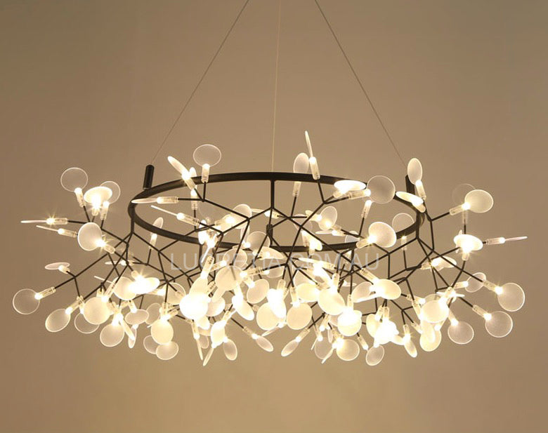 Willow Round Suspension Light