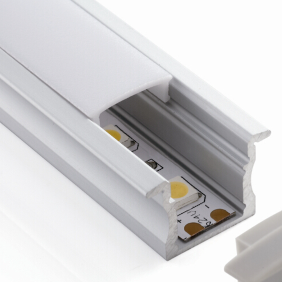 Recessed Aluminium Extrusion Strip Profile 15mm