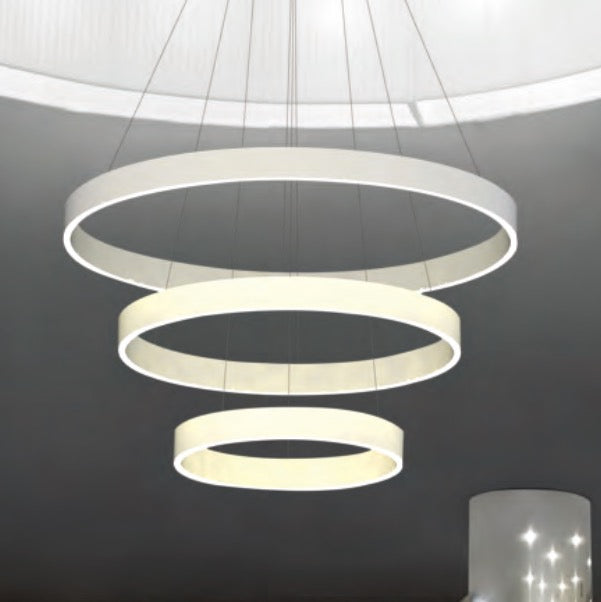 Lucretia Allura Triple Ring Pendant light D