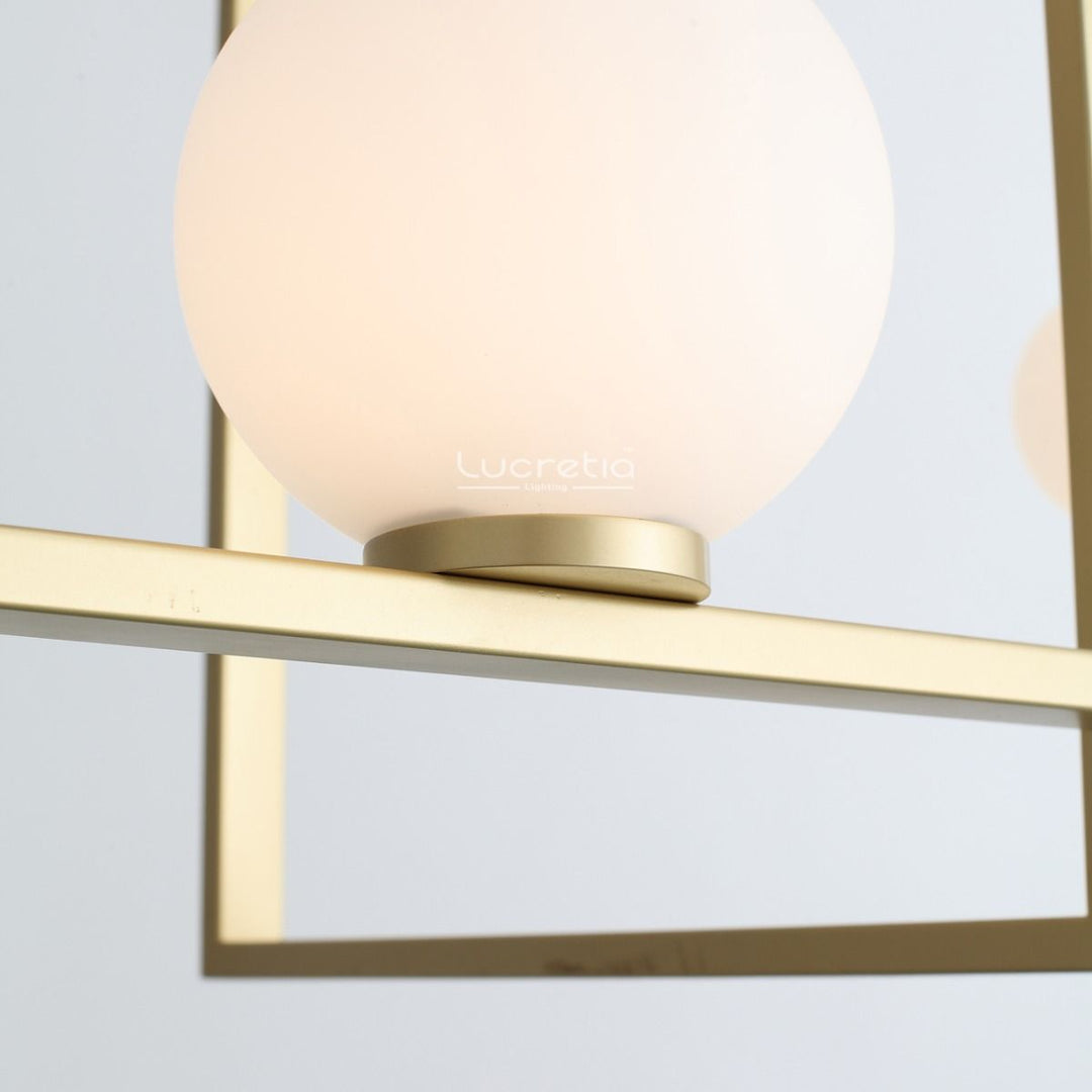 Mondrian Glass Ceiling Light D