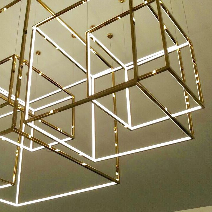 Chaumet Cube Pendant light