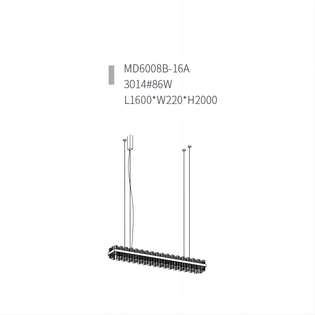 Crown Linear Pendant light