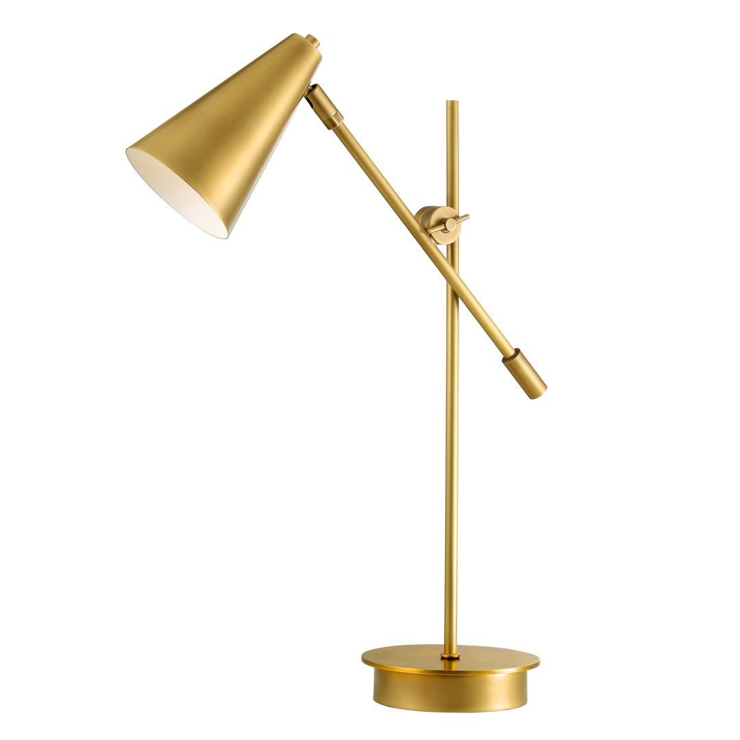Executive Brass Table Lamp