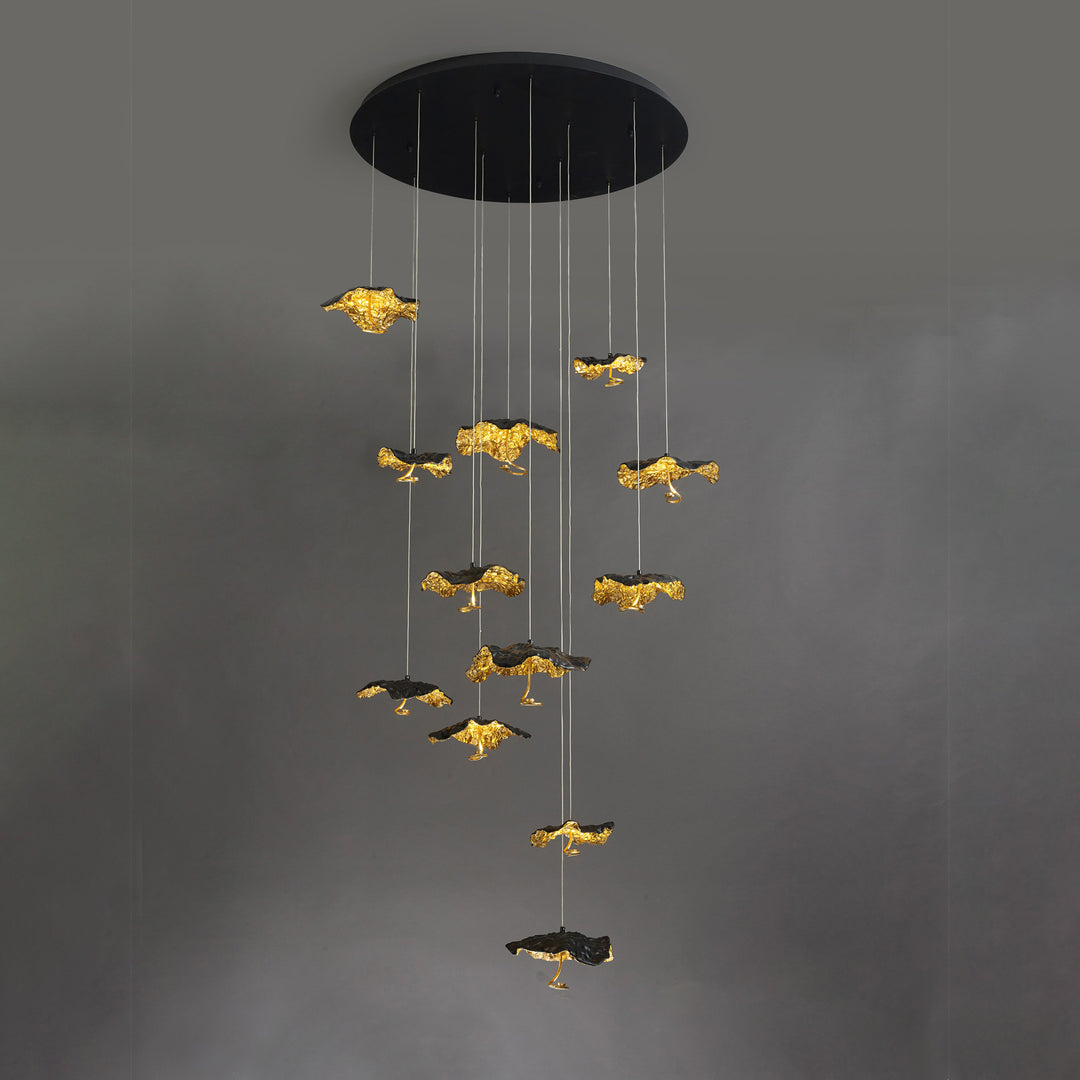 Autumn Chandelier 12