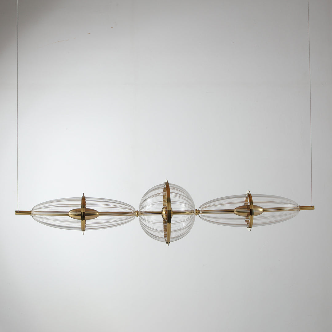 Selene Horizontal 3 Linear Pendant light