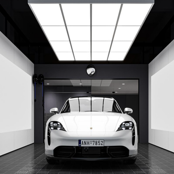 ShowroomGlow 1213 Panel – LED Ceiling Panel Light for Car Showrooms & Service Bays