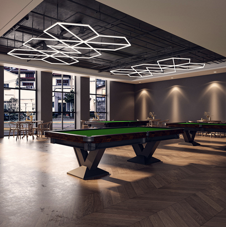 Hexagrid Lighting System – Vertex Flow Formation