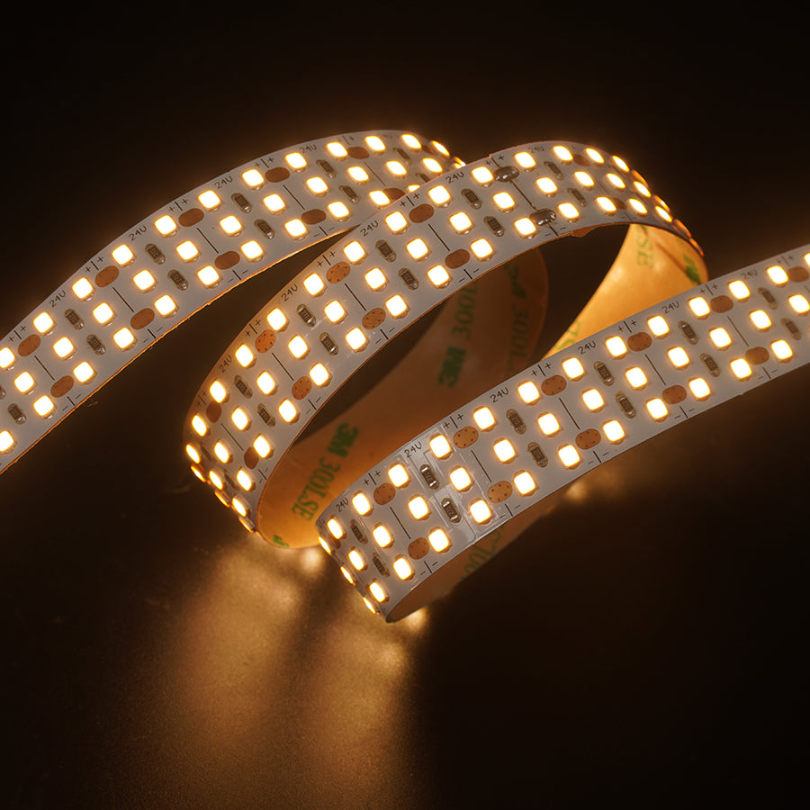 20mm high CRI triple row LED strip light using 2835 LEDs