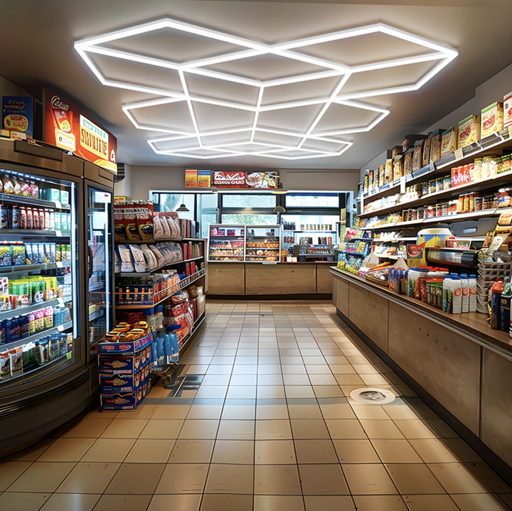 Hexagrid Lighting System – Linear Web Formation