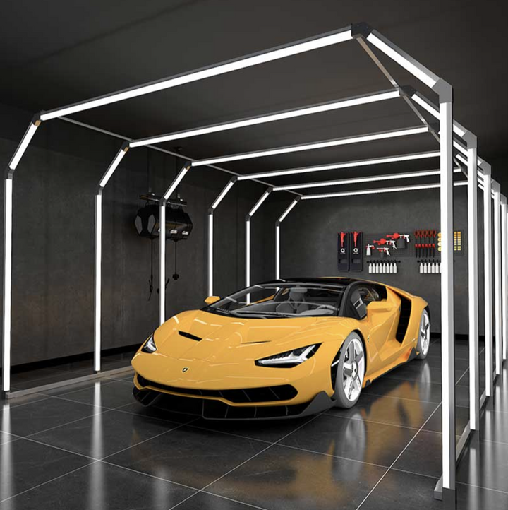 LumiTunnel Flex 1011 – Slimline LED Tunnel for Workshop & Garage Bays