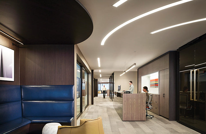 FlexTrim CT50 Trimless Recessed Curved LED Linear Light