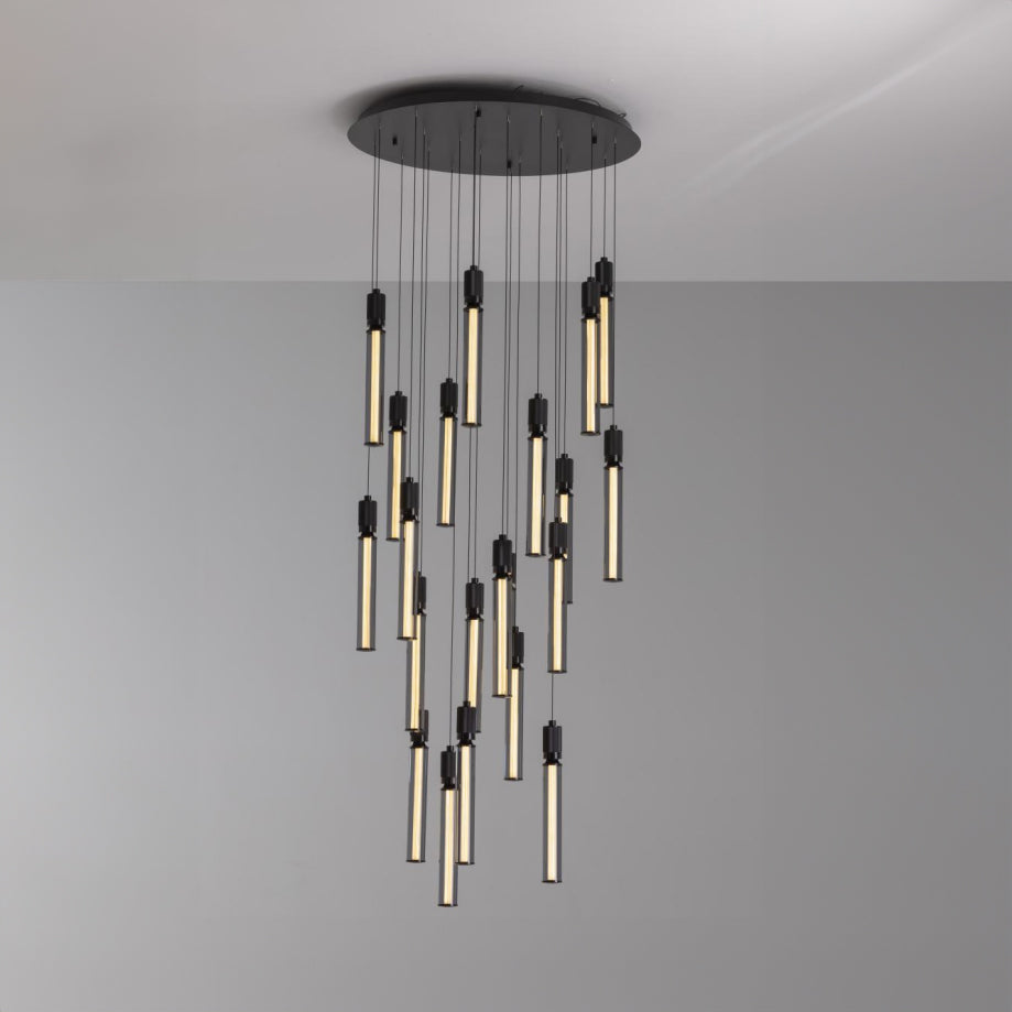 LumiBlade Void 21 Chandelier