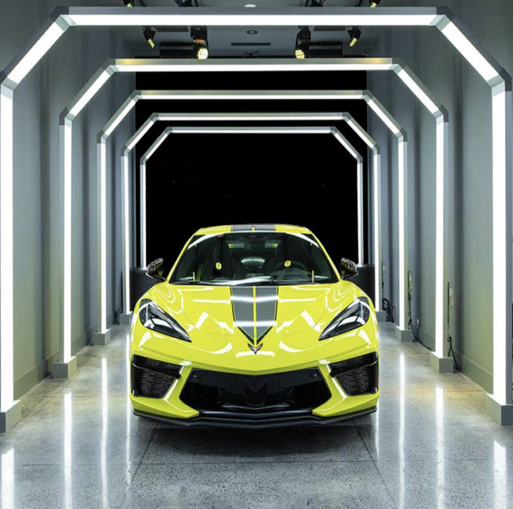 LumiTunnel Halo 1006 – Premium LED Tunnel for Car Beauty & Display Zones