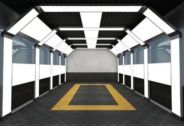 LumiTunnel Max 1007 – Heavy-Duty LED Tunnel for Auto Body Shops