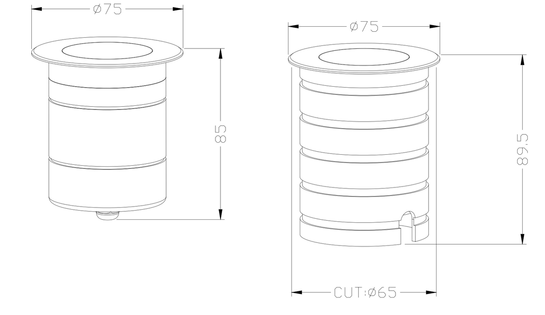 BU03 Pro 65 Wall washer