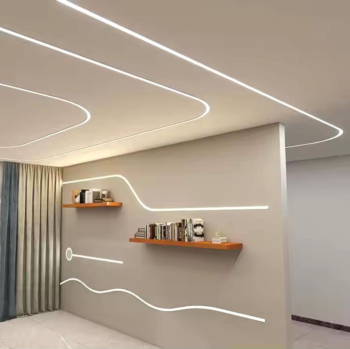 Led Strip Lighting Wall Minimalist LED Wall Light Strips Modern Wall