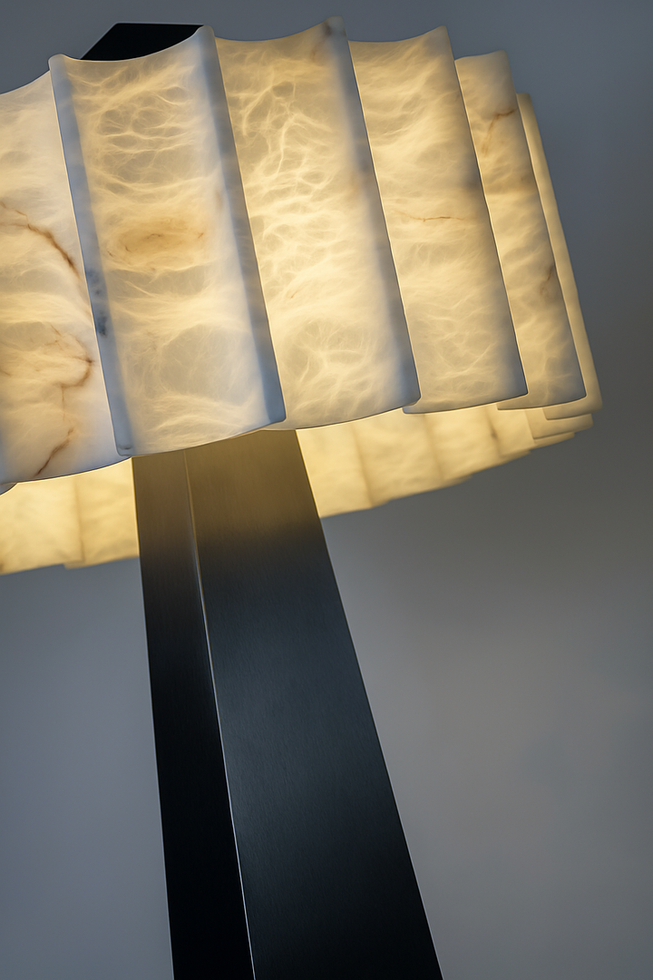 Alabaster Grandeur Floor Lamp