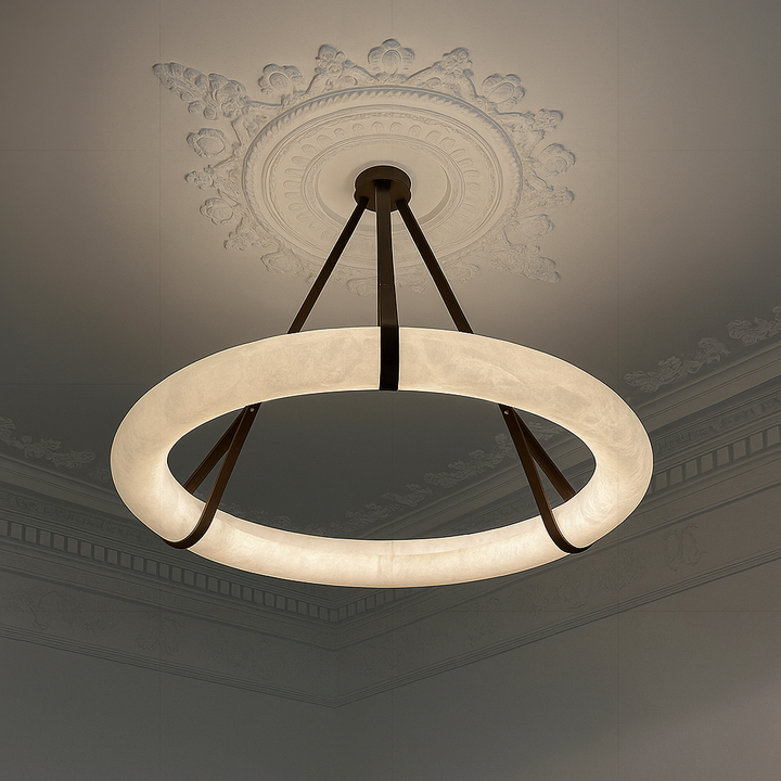 Alba Lux Alabaster Pendant light