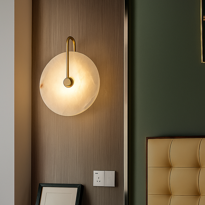 Castilla Glow Alabaster Wall Lamp