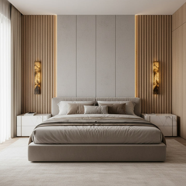 Cordoba 700 Bronze Vein Alabaster Wall Light