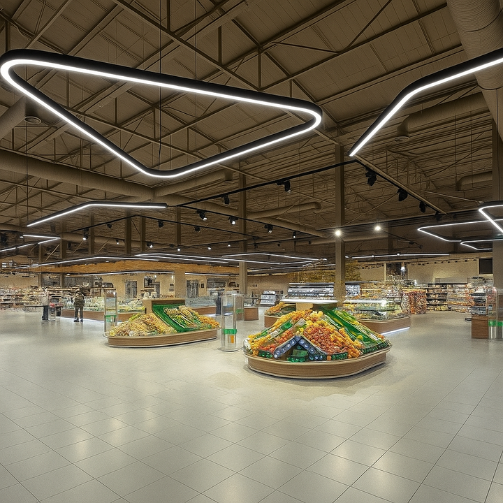 FlexCurve C50S Square Curved LED Linear Light