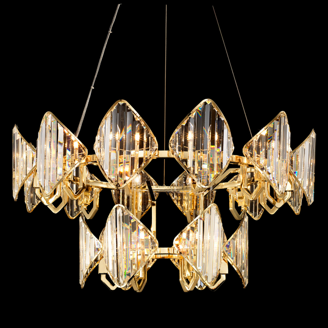 Gleaming Prism Chandelier