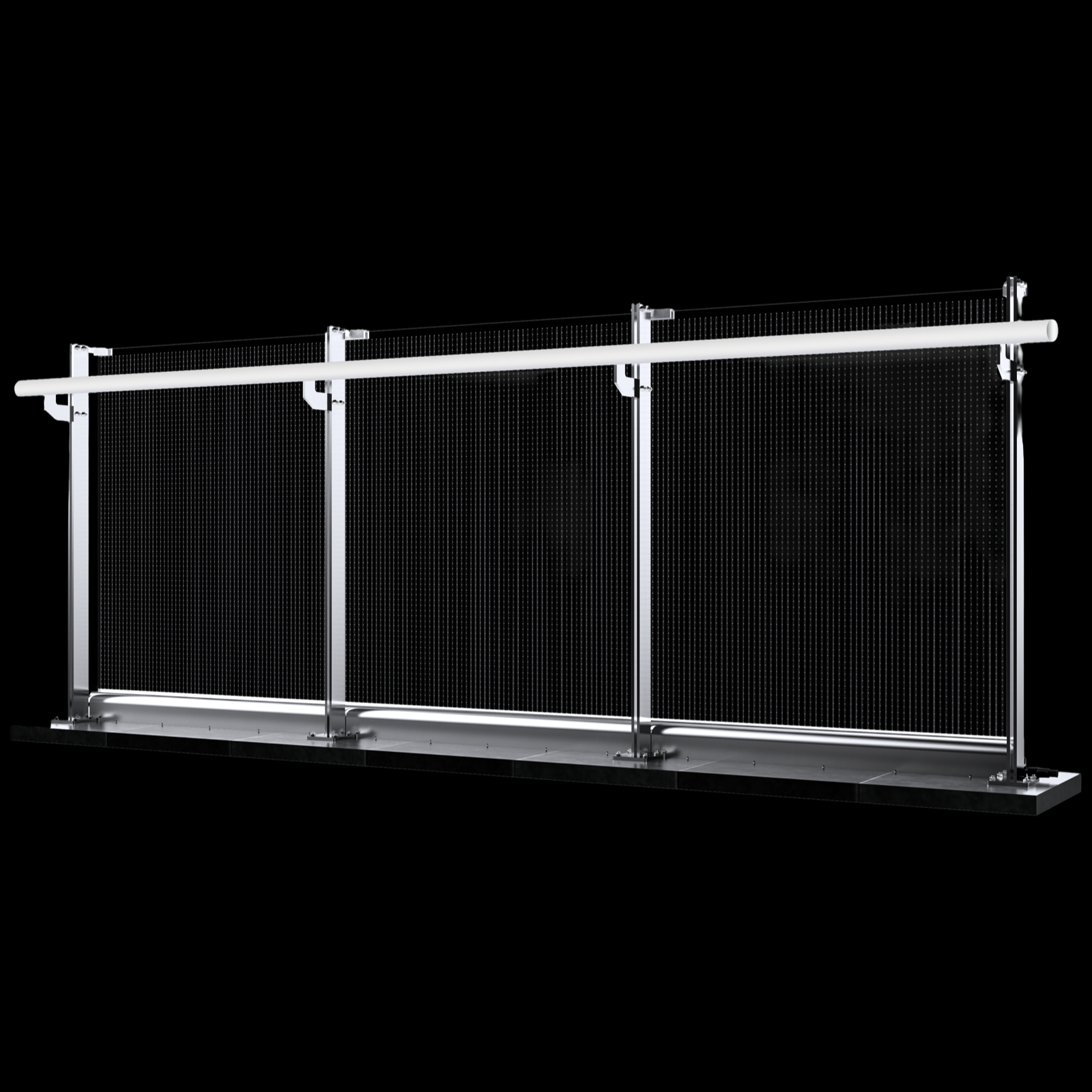 Transcend LED Glass Railing