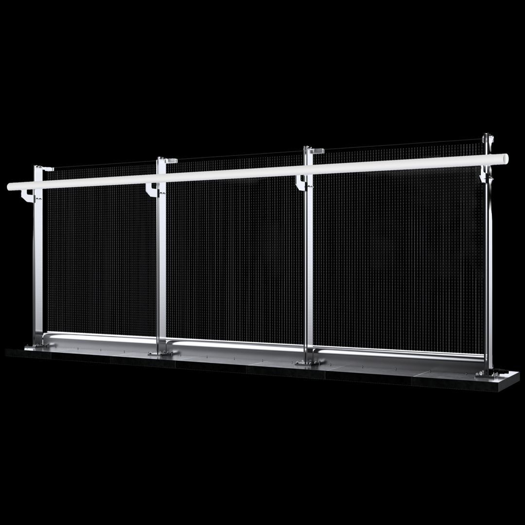 Transcend LED Glass Railing