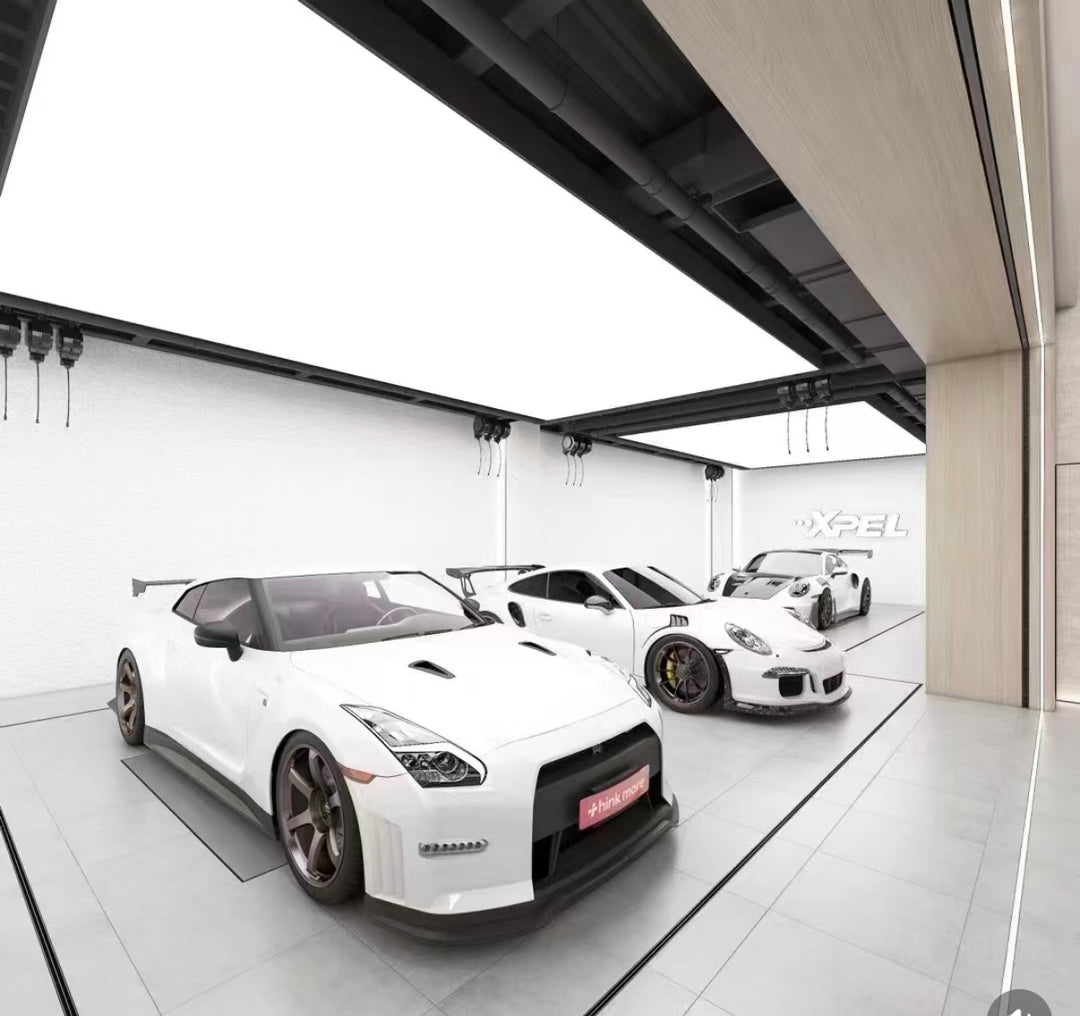 Car Showroom Stretch Ceiling