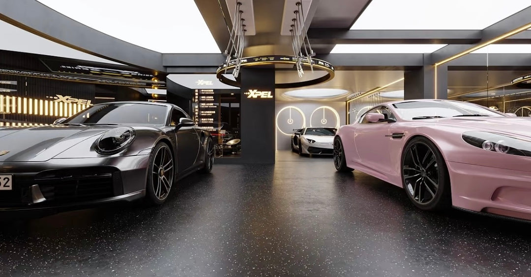 Car Showroom Stretch Ceiling