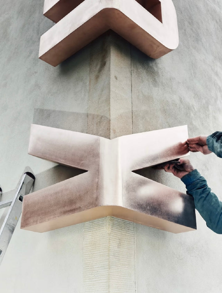 3D Corner Letter Signage