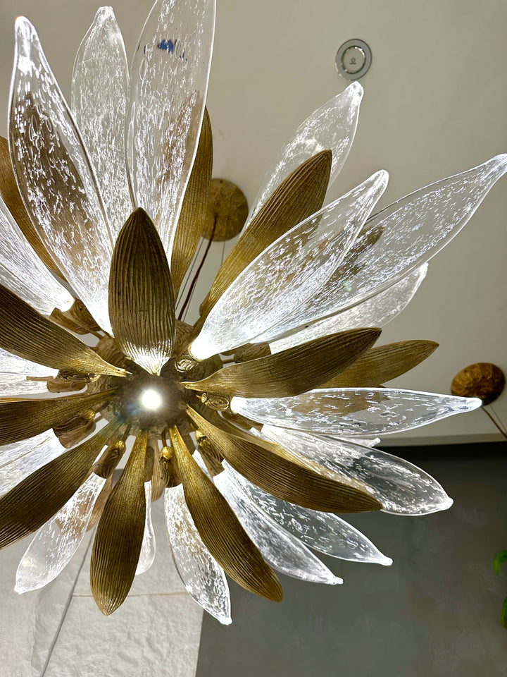Dandelion 1050 Brass Chandelier