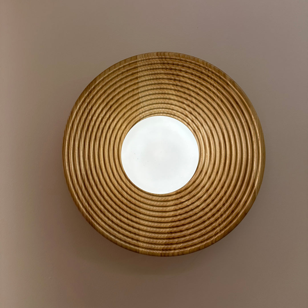 ZenWood Round Wall Lamp