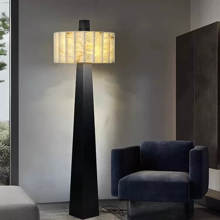 Alabaster Grandeur Floor Lamp