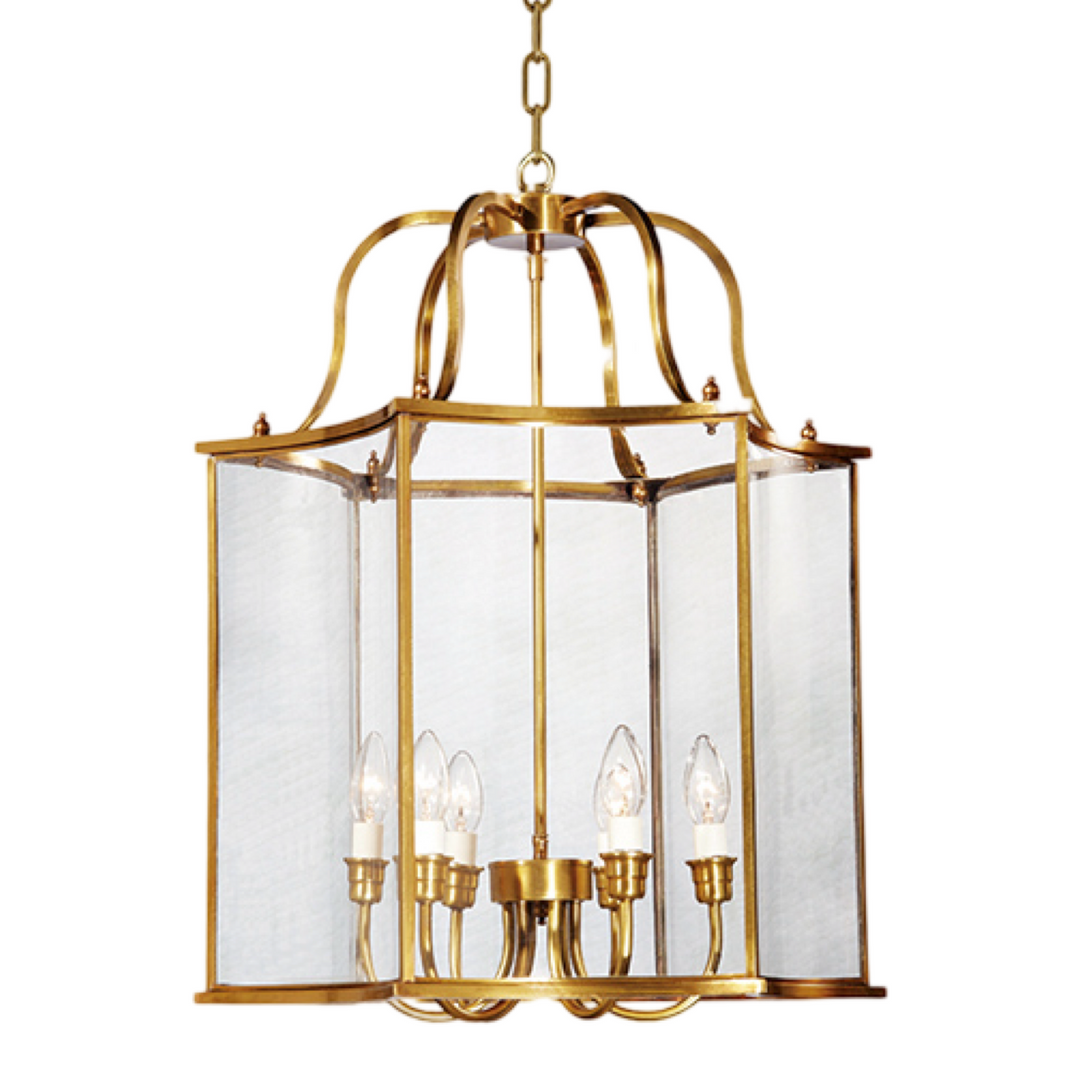 Rococo Brass Pendant lamp